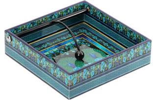 DULI 1 Compartments Napkin Holder, Tissue Stand Decorative Tissue Holder Napkin Holder