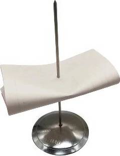 Parijata 1 Compartments Stainless Steel Bill Holder
