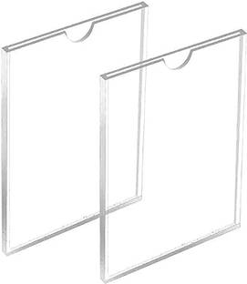 Komalartz 1 Compartments glossy Acrylic Checklist Holder, Sign Holder