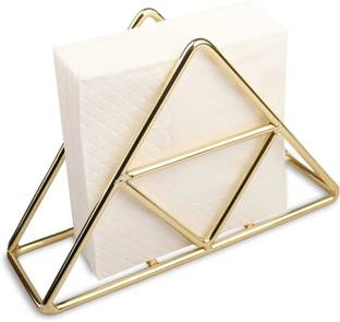 HOMOWNDECOR 1 Compartments Metal Homown Decor Napkin Holder for Dining Table - Tissue Paper Stand for Kitchen