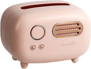 oddpod 1 Compartments Plastic Vintage Retro Small Tissue Box Holder