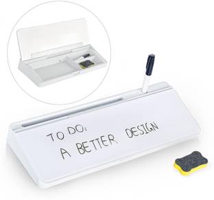 OGENTERPRISE 5 Compartments Dry Erase Board DESK BOARD
