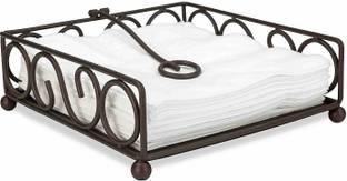 Modern Shoppee 1 Compartments Wrought Iron Tissue Holder