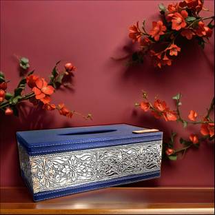 URBAN VIBES 1 Compartments Mdf Wood tissue holder