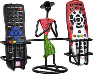 D&V ENGINEERING 2 Compartments Iron Remote control holder /stand /organizer