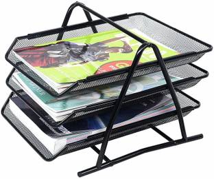 APSENTERPRISEe 3-Tier Tray, Document & file Organizer-Perfect for Home, Office, Hospital A4