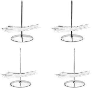 PANKU 1 Compartments Metal Receipt holder / Bill fork