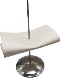 Parijata 1 Compartments Stainless Steel Bill Holder