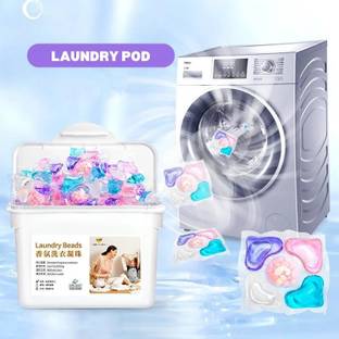 SELLUTA ENTERPRISE 4 In 1 Laundry Detergent Soap Pods, Multi-purpose Strong Decontamination None Detergent Pod