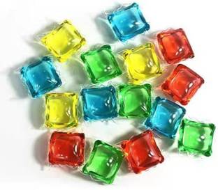 DhamuK Laundry Detergent Pods, Multi-purpose Detergent Clothe Washing Pod Regular Detergent Pod