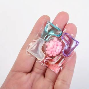 SHY eWorld 5 in 1 Matic Laundry Pods | Detergent for Top/Front Load Washing Machine 6pcs None Detergent Pod