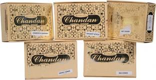 Krishnakala Dhoop Combo of 5, Wet dhoop, Big Cones, Small Cones, cylinders & dhoop Sticks Sandal Dhoop