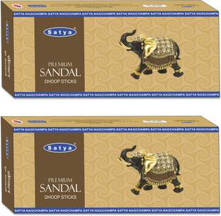 Satya Premium Sandal Dhoop Sticks (Pack of 2) Sandal Dhoop