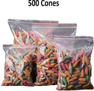 OCTIN Backflow Incense Dhoop Cones For Smoke Fountains With Mix Fragrance Sandal Dhoop