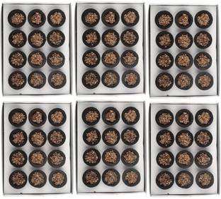 aviraj 72 Loban Pooja Cups l Puja Item l With Sambrani up Tray Combo Pack Guggul Dhoop