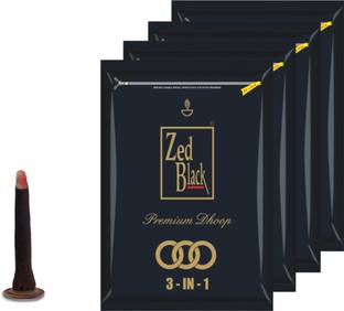 जेड ब्लैक 3 In 1 Premium Dhoop Stick for Pooja, Home & Festivals for Everyday Use धूप