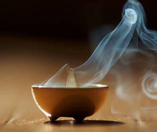 Gaumayam 2 in 1 Dhoop Cones for Pooja Organic Cow Dung 60 Panchagavya Cones with Stand Jasmine, Lavender Dhoop