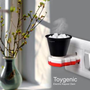 Toygenic Stainless Steel Metal Electric Kapoor Dani Stand, Incense Holder. Rose Dhoop