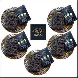 aviraj 60 Cups Sambrani Loban Dhoop With Guggal For Pooja - 5 Tray Sandal Dhoop