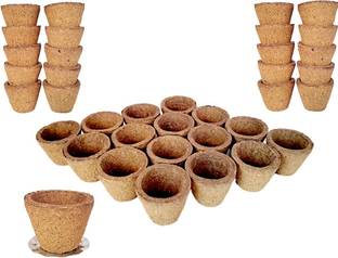 Lavish Organic Havan Cups/Sambrani Dhoop Cup (Empty) Pack of 100 Pcs. Free Steel Stand. Dhoop