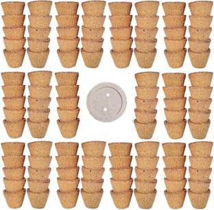 Triveni Organics Desi Gir Cow Dung Empty Sambrani Dhoop Cups for Pooja Dhoop