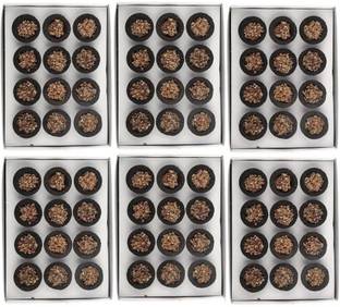aviraj 72 Loban Pooja Cups l Puja Item l With Sambrani up Tray Combo Pack Sandal Dhoop
