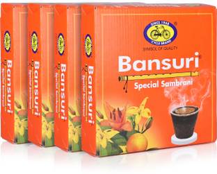 Cycle Bansuri Havan Cup Sambrani (48 Nos) | Natural Fragrance Guggul Dhoop