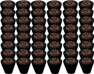 Crazyy Shop Pure Natural Fragrance Hawan Loban Dhoop Cups Combo Pack Of 48 Pcs Dhoop Cups Guggul Dhoop