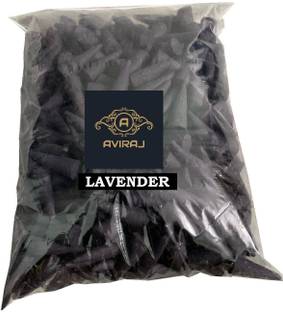 aviraj Incense Cone Dhoop Lavender 1kg Pack For Pooja I Lavender Fragrance Non - Toxic Lavender Dhoop