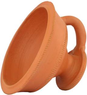 Shashivarnam loban dhoop dani 1 PCS Handmade Natural Clay Pot Stand NA, NA Dhoop