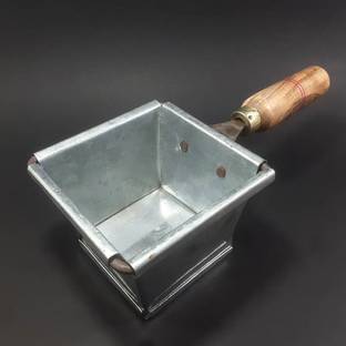 इज़ेडइ एंटरप्राइज़ेज़ Iron Incense Burner with wood handle,Dhoop Dani Iron Incense Holder(Silver) धूप