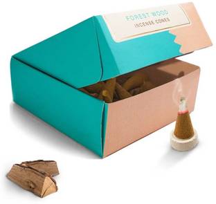 nirmalaya Natural Forest Wood Incense Cones | Incense Cones for Pooja | Organic Dhoop Cone Dhoop