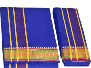 TUNI MANI 9x5 Panchakacham Dhoti Set Men Dhoti