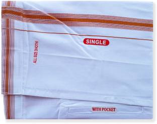 Chitrafabric Solid Men Dhoti