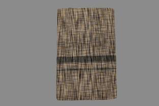 Shyam handloom Premium quality Men's Beige Khadi print Khadi cotton lungi Solid, Striped, Self Design Men Dhoti