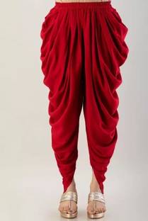SSR FASHION Stylish/Loose Fit Women's Solid Rayon Fabric Dhoti Pant/Patiala/Harem Pant Solid Women Dhoti
