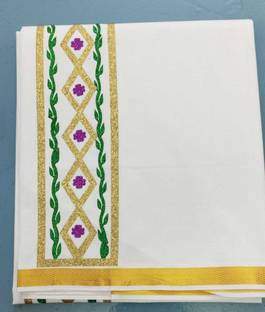 NEwEraTextiles Designer Wear Dhoti Embellished Men Dhoti