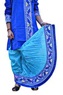 Chandra Jamdani Border Ready To wear Solid Men Dhoti