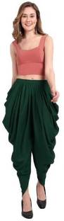 SK Creation Rayon Fabric Solid Women Dhoti