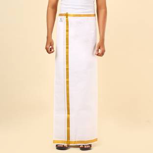 GREEN TEE men solid dhoti Solid Men Dhoti