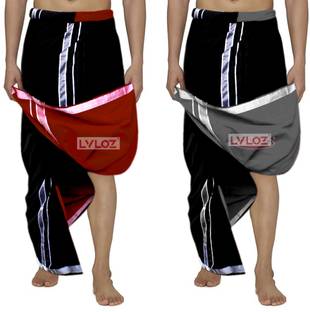 Lvloz LV-2WY-80 Solid Men Dhoti