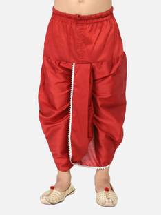 Tabard Solid Boys Dhoti