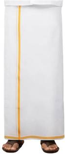 vannamayil Self Design Men Dhoti