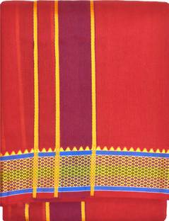 TUNI MANI SATA Panchakacham 9x5 Dhoti, (4.0mtr Dhoti, 2.15mtr Towel) Men Dhoti