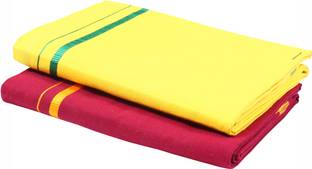 GREEN TEE Fancy color dhoti Solid Men Dhoti