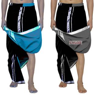 Lvloz LV-2WY-48 Solid Men Dhoti