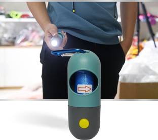 Amso Baby Diaper Nappy Garbage Bag With Led Flashlight Diaper Bag Dispenser
