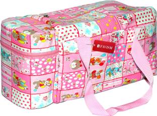 FAVISM Baby Diaper Bag With Bottle Warmers or Nappy Changing Bag with 2 Bottle Warmers Diaper Bag