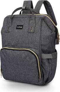 LuvLap Lily Diaper bag for mom & baby, Multfunctional & Watterproof with Changing Mat Diaper Bag