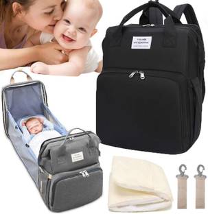 Zhola Multifunctional Large Capacity Portable Foldable Travelling Bag for Mother Diaper Bag